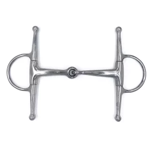 Big Single Jointed Full Cheek Snaffle