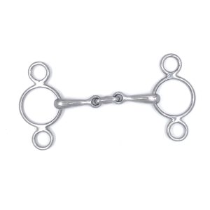Double Jointed 2 Ring Gag With Lozenge